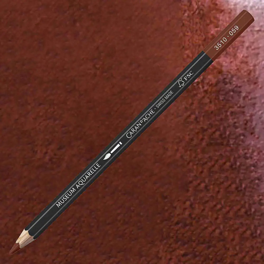 Caran d'Ache Museum Aquarelle Brown 059