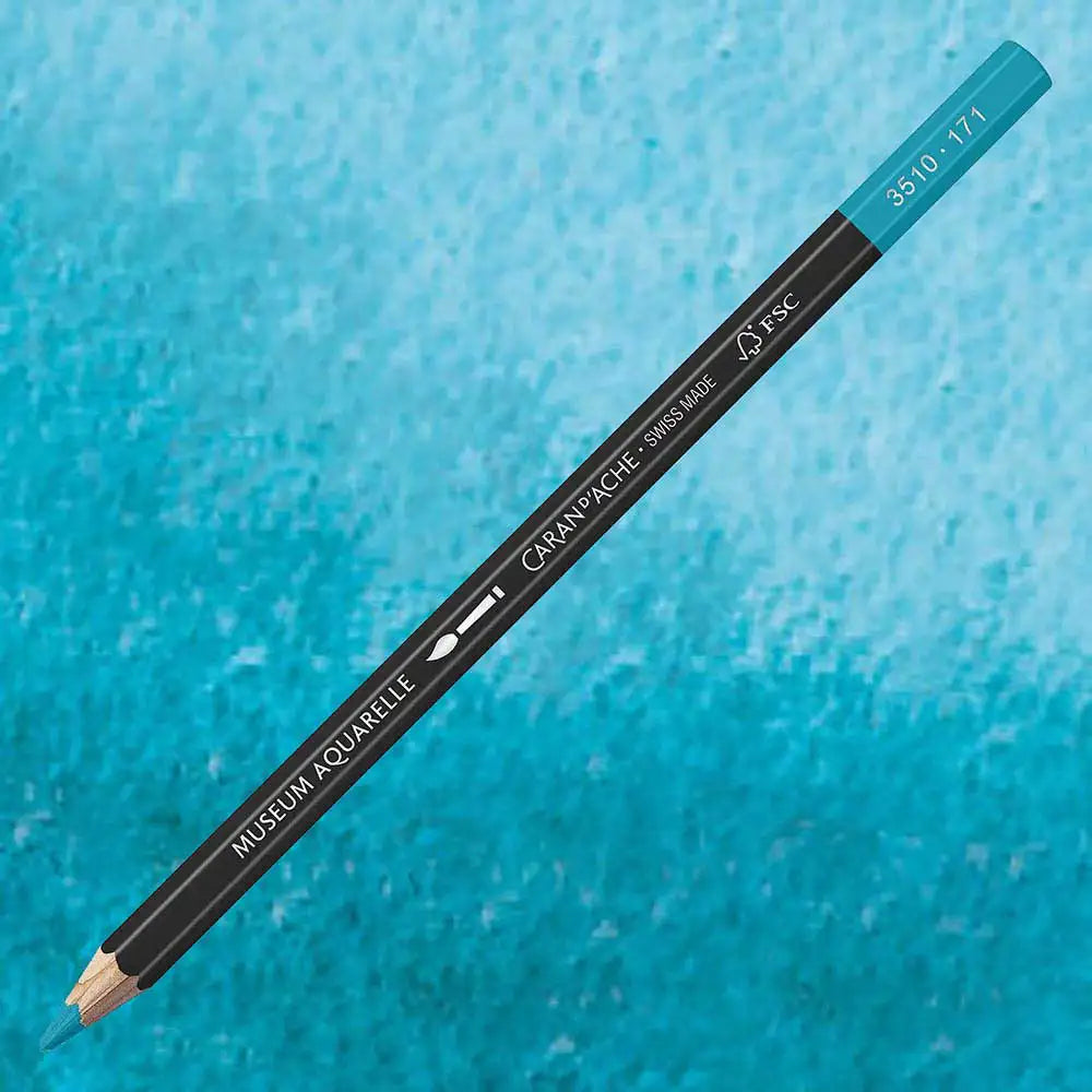 Caran d'Ache Museum Aquarelle Turquoise Blue 171