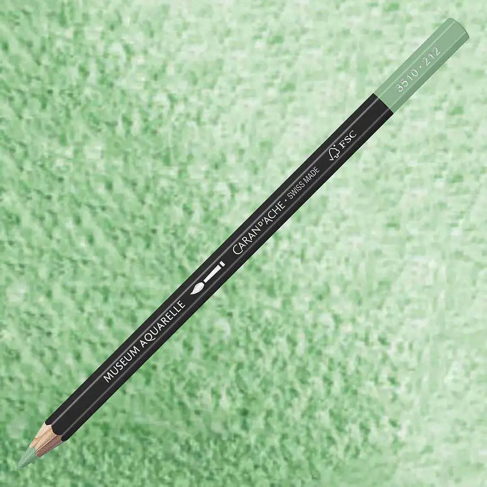Caran d'Ache Museum Aquarelle Chromium Oxide Green 212