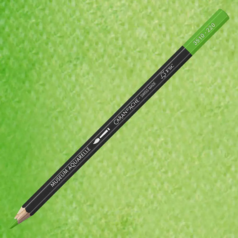 Caran d'Ache Museum Aquarelle Grass Green 220