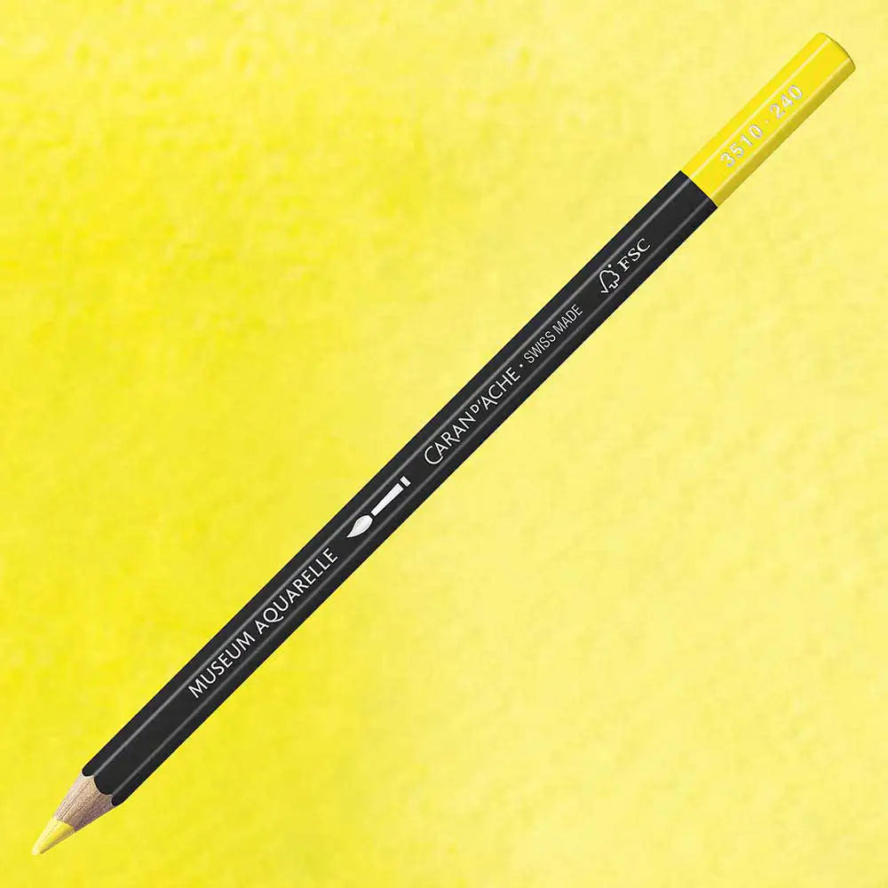 Caran d'Ache Museum Aquarelle Lemon Yellow 240
