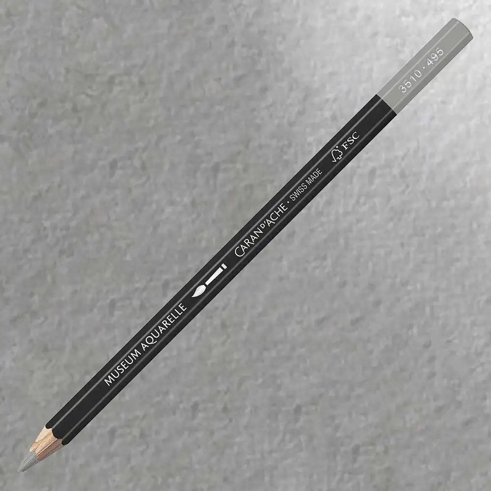 Caran d'Ache Museum Aquarelle Slate Grey 495