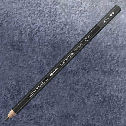 Caran d'Ache Museum Aquarelle Payne's Grey 508