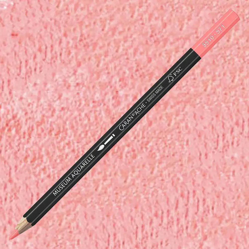 Caran d'Ache Museum Aquarelle Anthraquinoid Pink 571
