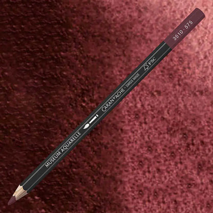 Caran d'Ache Museum Aquarelle Carmine Lake 575