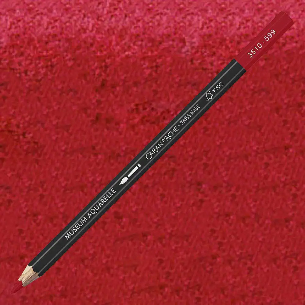Caran d'Ache Museum Aquarelle Crimson Aubergine 599