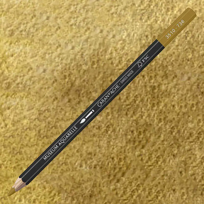 Caran d'Ache Museum Aquarelle Brown Olive 50% 736