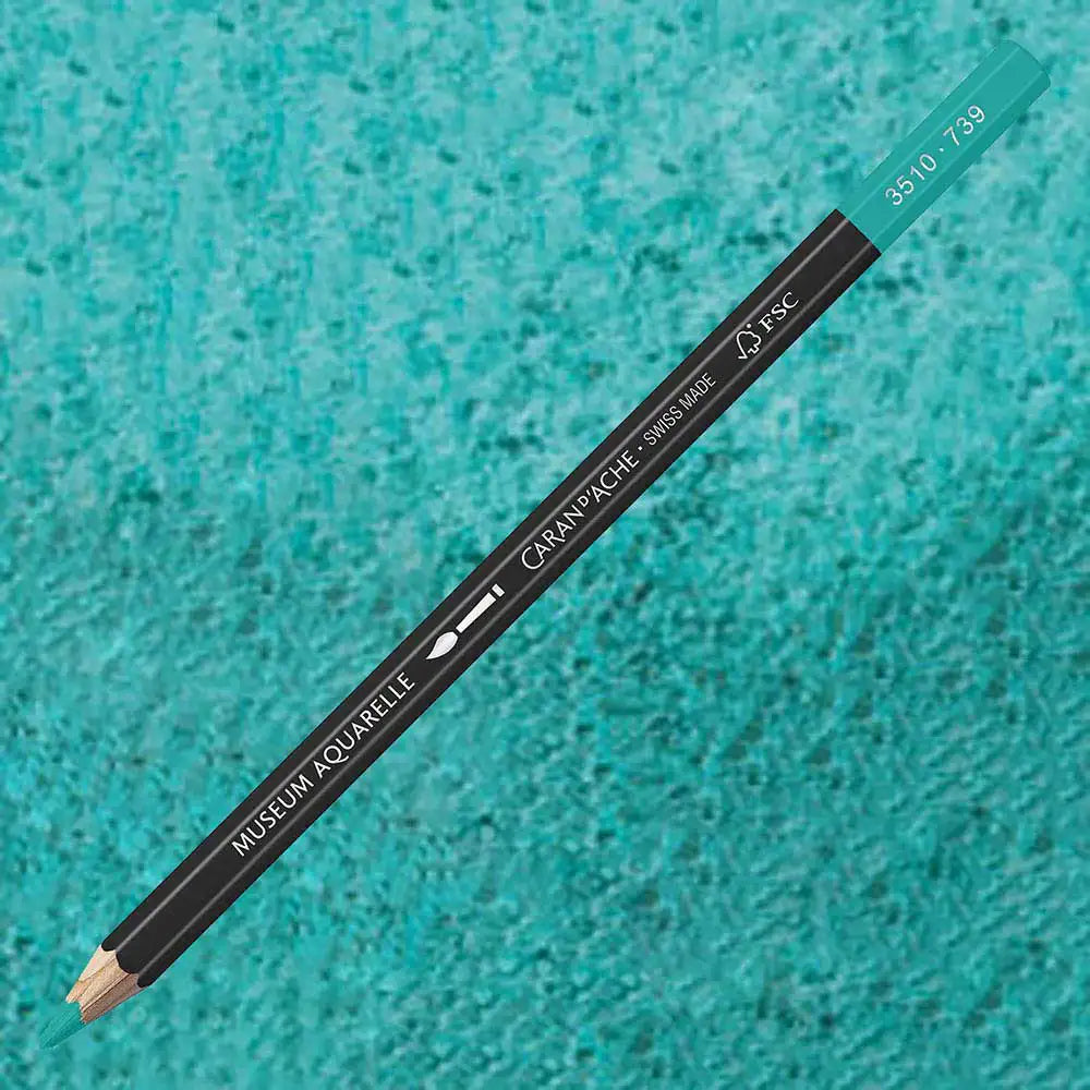 Caran d'Ache Museum Aquarelle Dark Sap Green 739