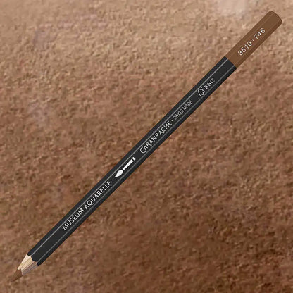 Caran d'Ache Museum Aquarelle Dark Flesh 50% 746