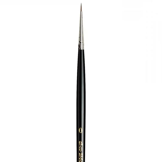 da Vinci Maestro 10 Serisi Tobolsky Kolinsky Sable Kısa Saplı Samur Yuvarlak Fırça No:0