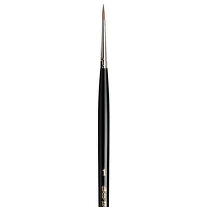 da Vinci Maestro 10 Serisi Tobolsky Kolinsky Sable Kısa Saplı Samur Yuvarlak Fırça No:1