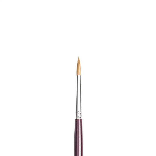 Pebeo 110 Serisi Kısa Saplı Samur Yuvarlak Fırça N:5