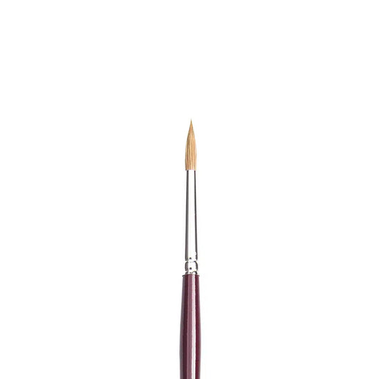 Pebeo 110 Serisi Kısa Saplı Samur Yuvarlak Fırça N:6