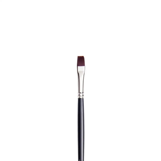 Pebeo 200F Serisi Uzun Saplı Sentetik Yassı Fırça N:12