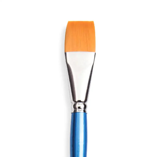 Pebeo 666 Serisi Kısa Saplı Sentetik Düz Kesik Fırça N:1