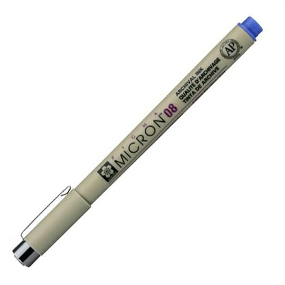 Sakura Pigma Micron 08 Mavi 0.50mm