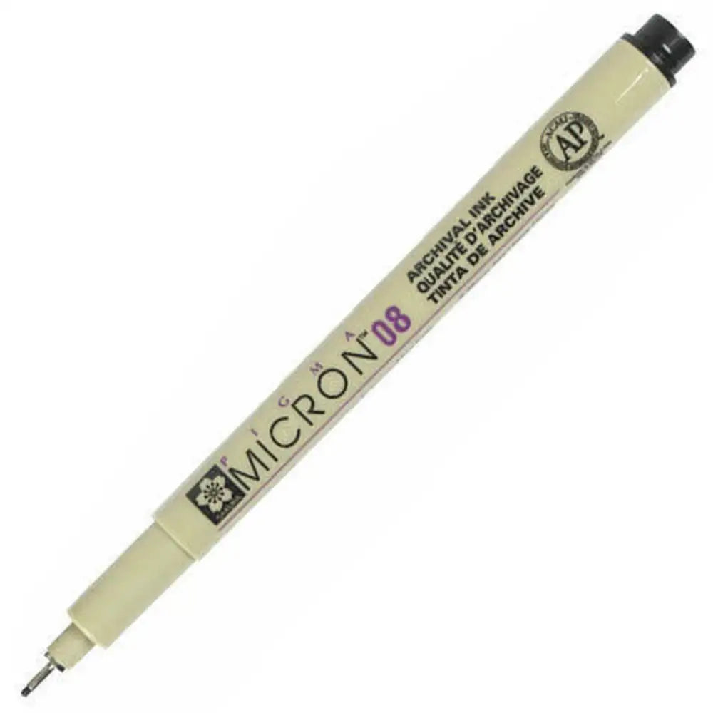 Sakura Pigma Micron 08 Siyah 0.50mm