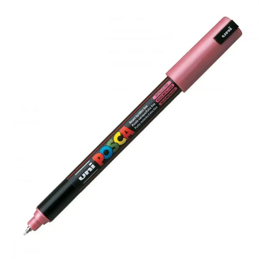 Uni Posca PC-1MR (0.7mm) Metalik Kırmızı