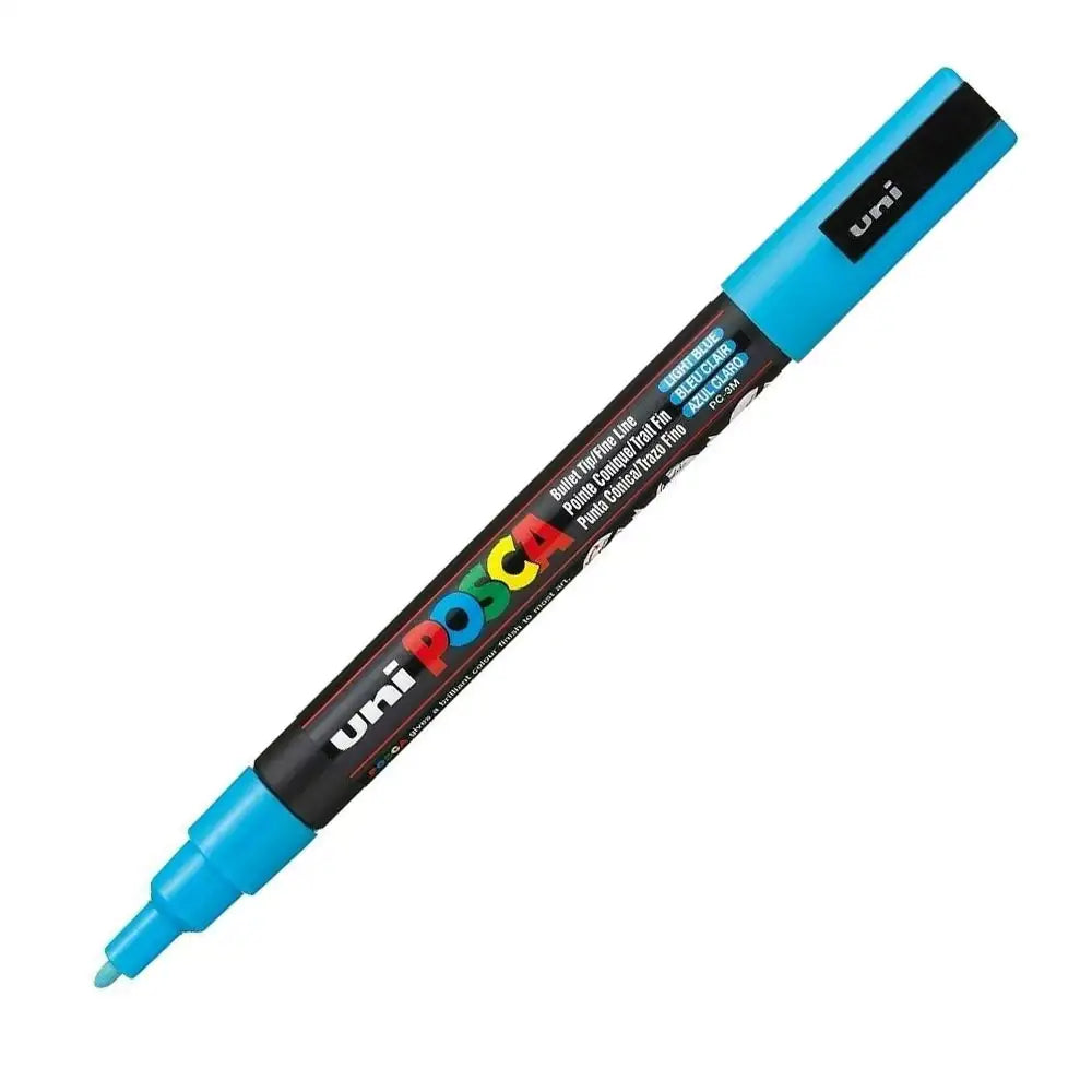 Uni Posca PC-3M (0.9-1.3mm) Açık Mavi