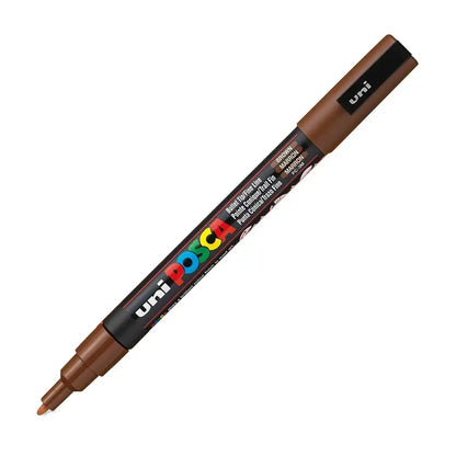 Uni Posca PC-3M (0.9-1.3mm) Kahverengi