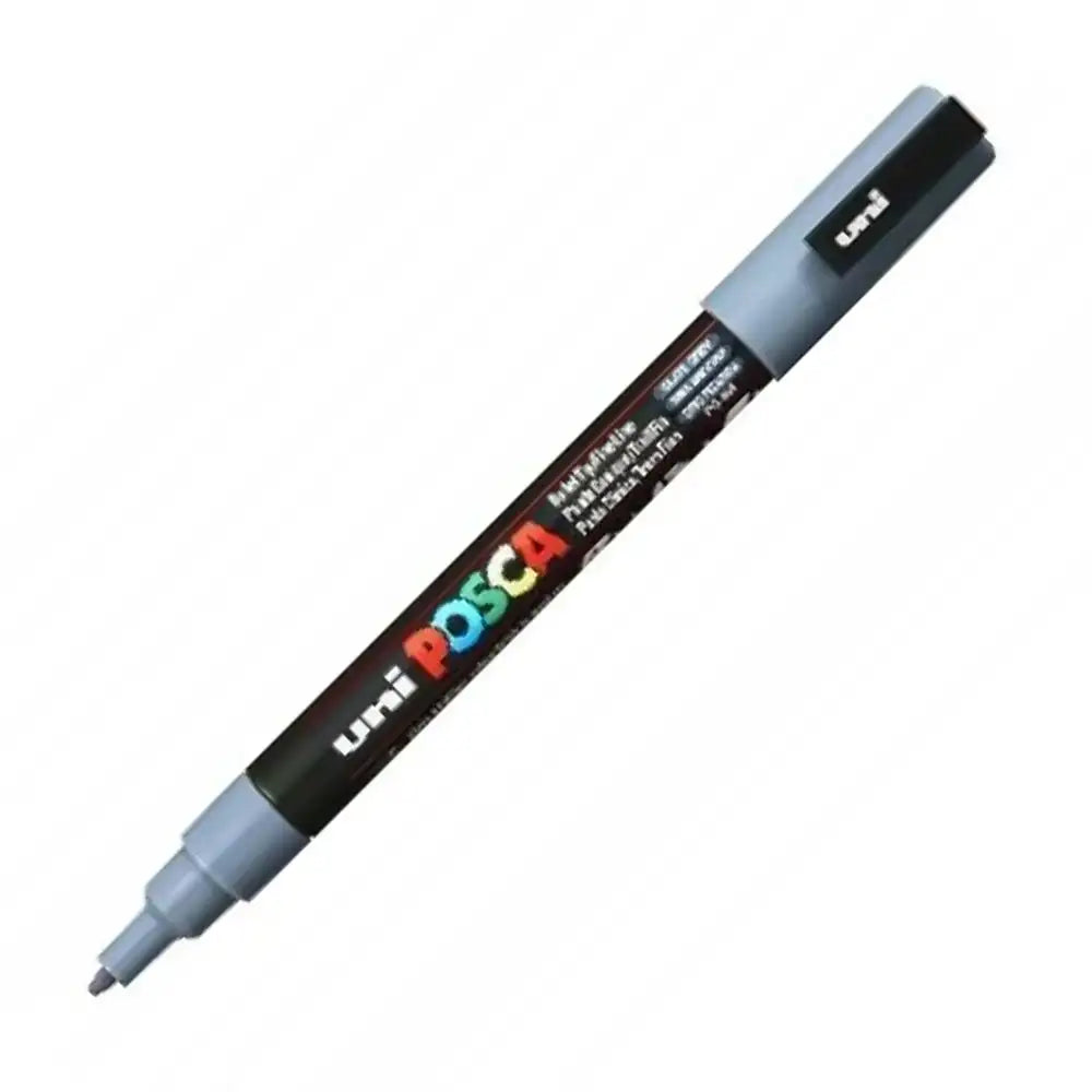 Uni Posca PC-3M (0.9-1.3mm) Kurşun Gri