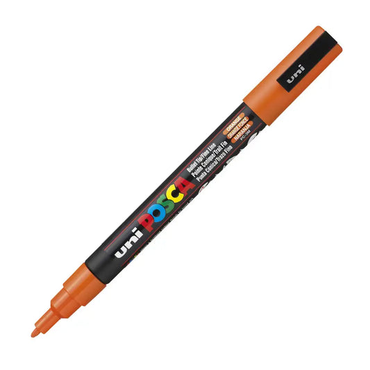 Uni Posca PC-3M (0.9-1.3mm) Turuncu