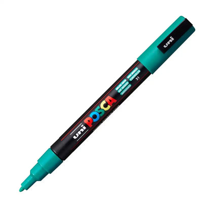 Uni Posca PC-3M (0.9-1.3mm) Zümrüt Yeşili