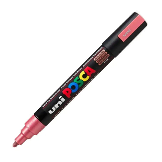 Uni Posca PC-5M (1.8-2.5mm) Metalik Kırmızı