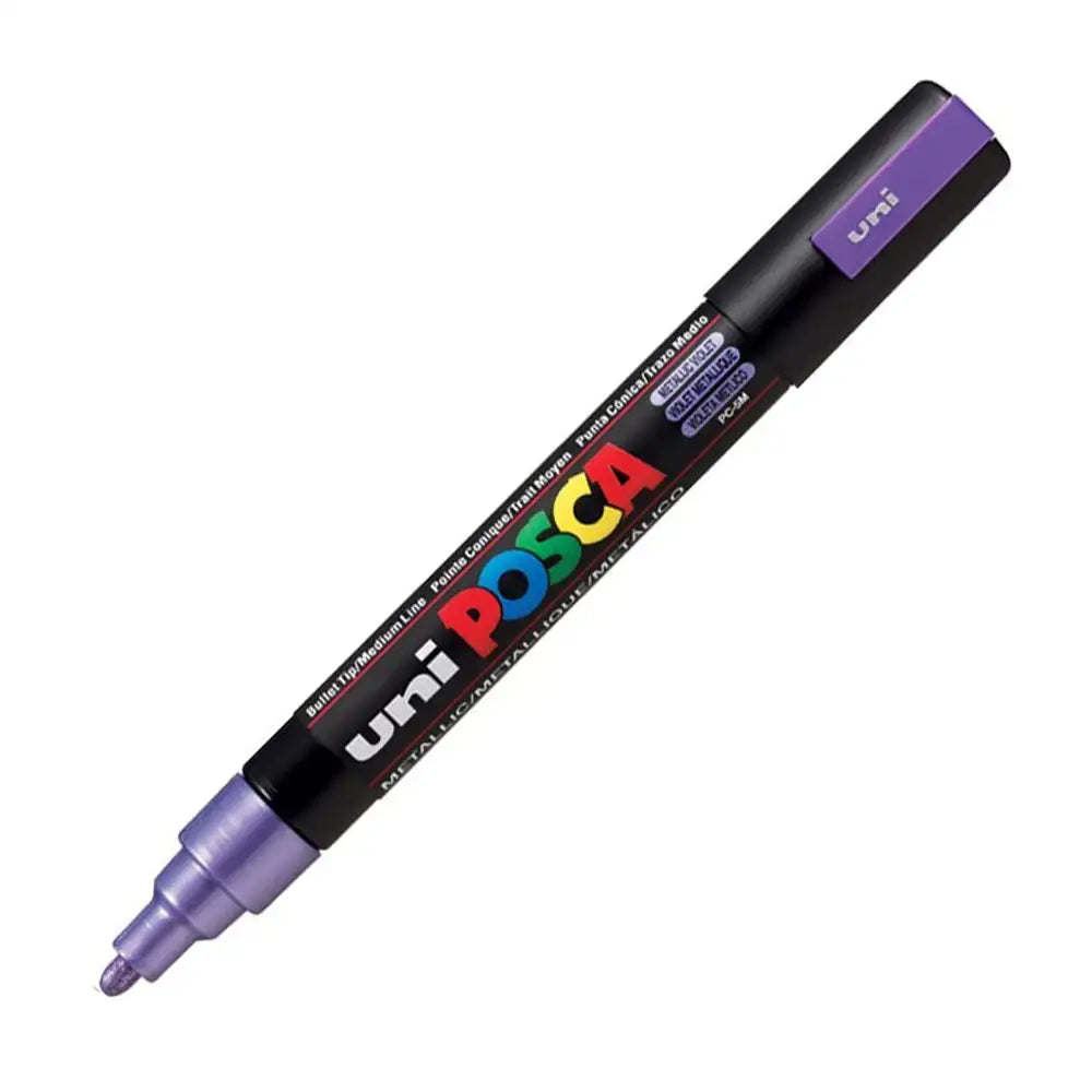 Uni Posca PC-5M (1.8-2.5mm) Metalik Mor