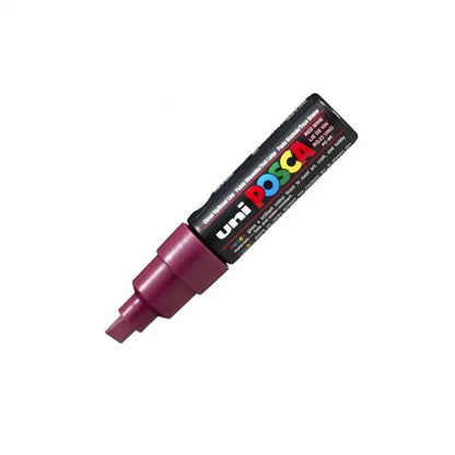 Uni Posca PC-8K (8mm) Şarap Kırmızı