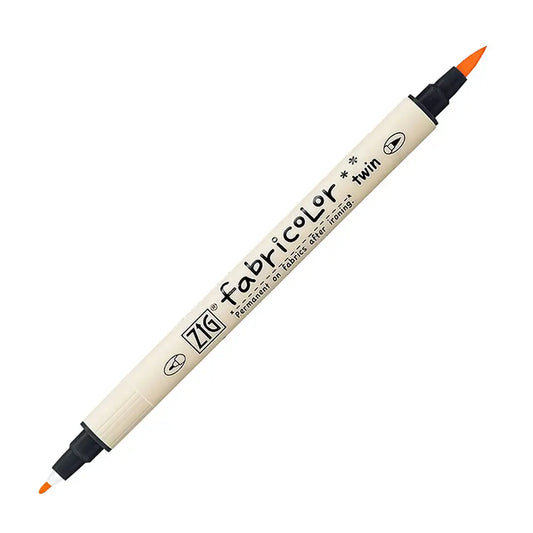 Zig Fabricolor Twin Kumaş Kalemi 002 Fluorescent Orange