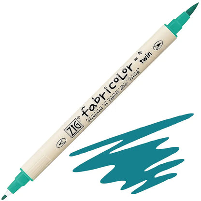 Zig Fabricolor Twin Kumaş Kalemi 042 Turquoise Green