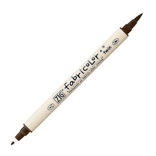 Zig Fabricolor Twin Kumaş Kalemi 062 Dark Brown