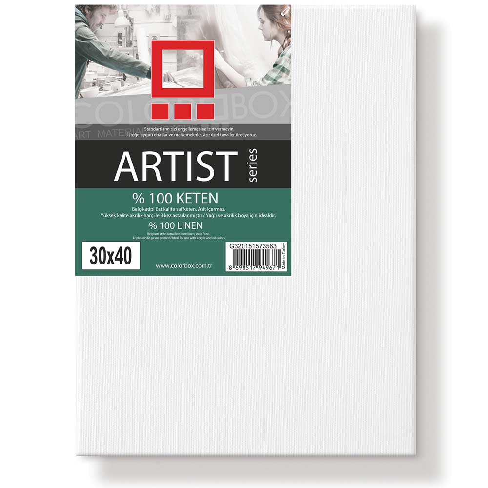 Colorbox Artist Series Keten 450gr Tuval (30x40cm)