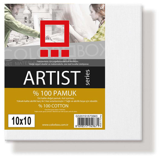 Colorbox Artist Series Pamuk 420gr Tuval (10x10cm)