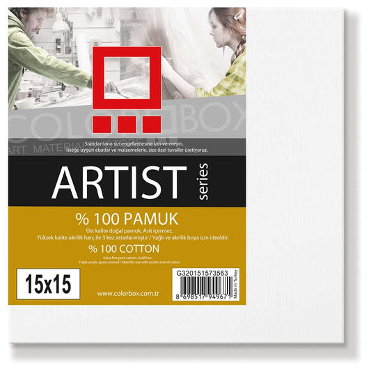 Colorbox Artist Series Pamuk 420gr Tuval (15x15cm)