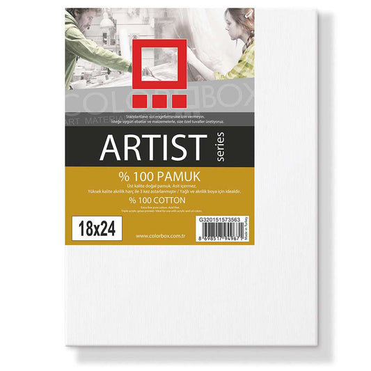 Colorbox Artist Series Pamuk 420gr Tuval (18x24cm)