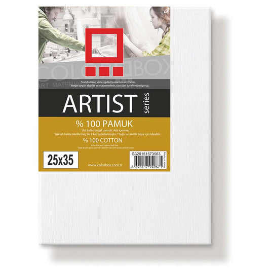 Colorbox Artist Series Pamuk 420gr Tuval (25x35cm)