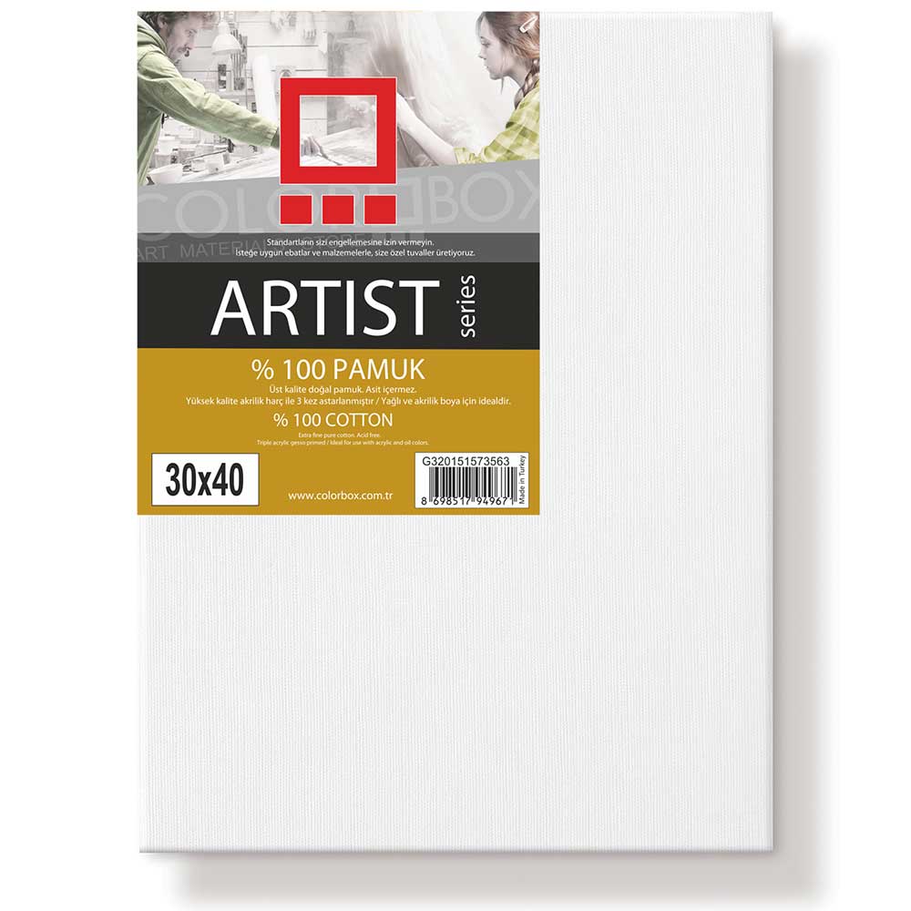 Colorbox Artist Series Pamuk 500gr Tuval (30x40cm)