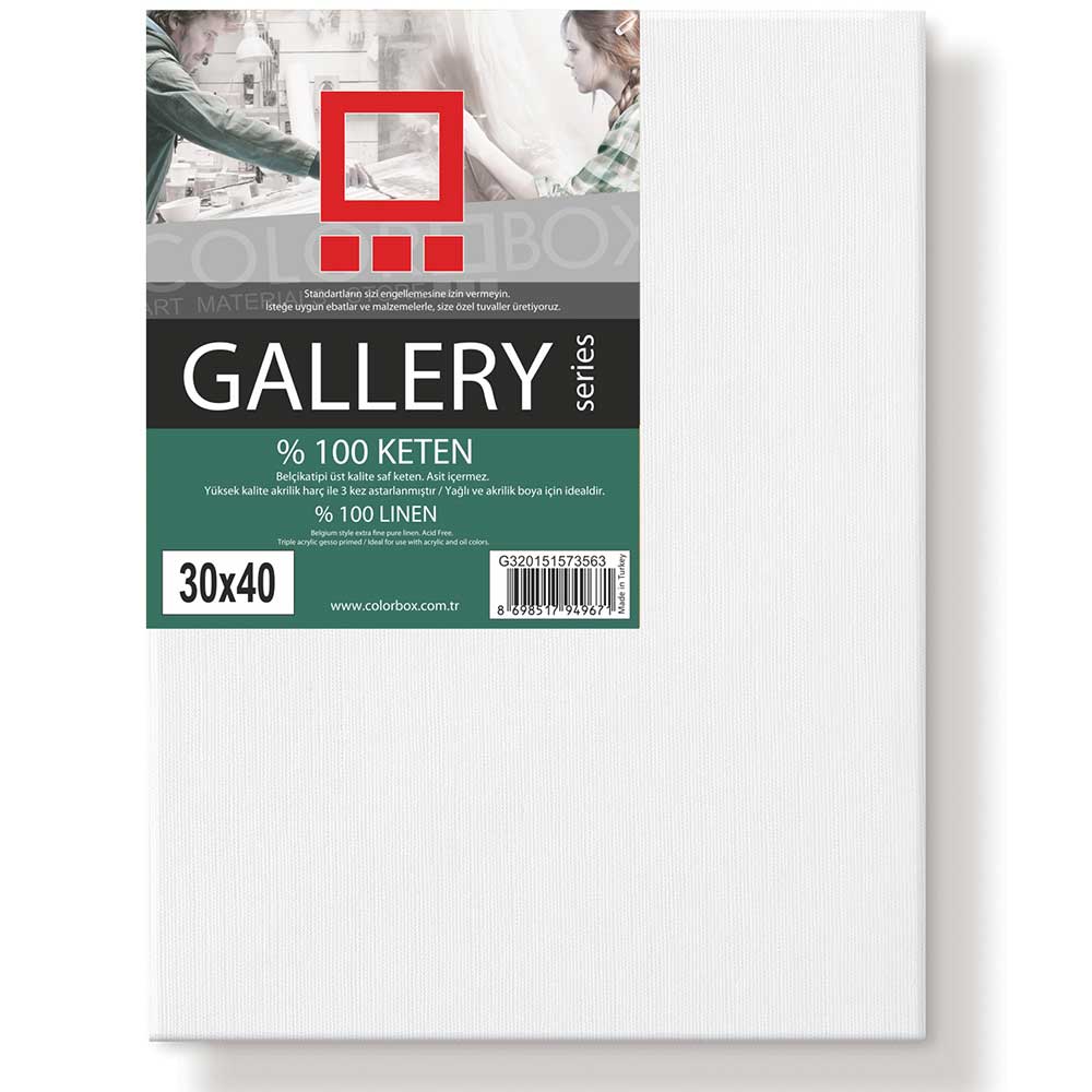 Colorbox Gallery Series Keten 450gr Tuval (30x40cm)