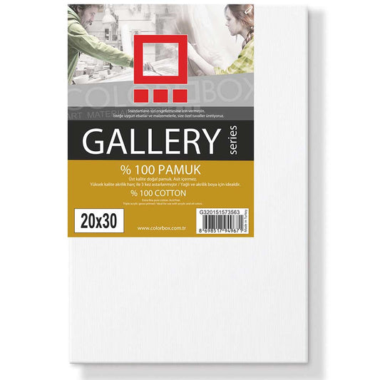 Colorbox Gallery Series Pamuk 420gr Tuval (20x30cm)