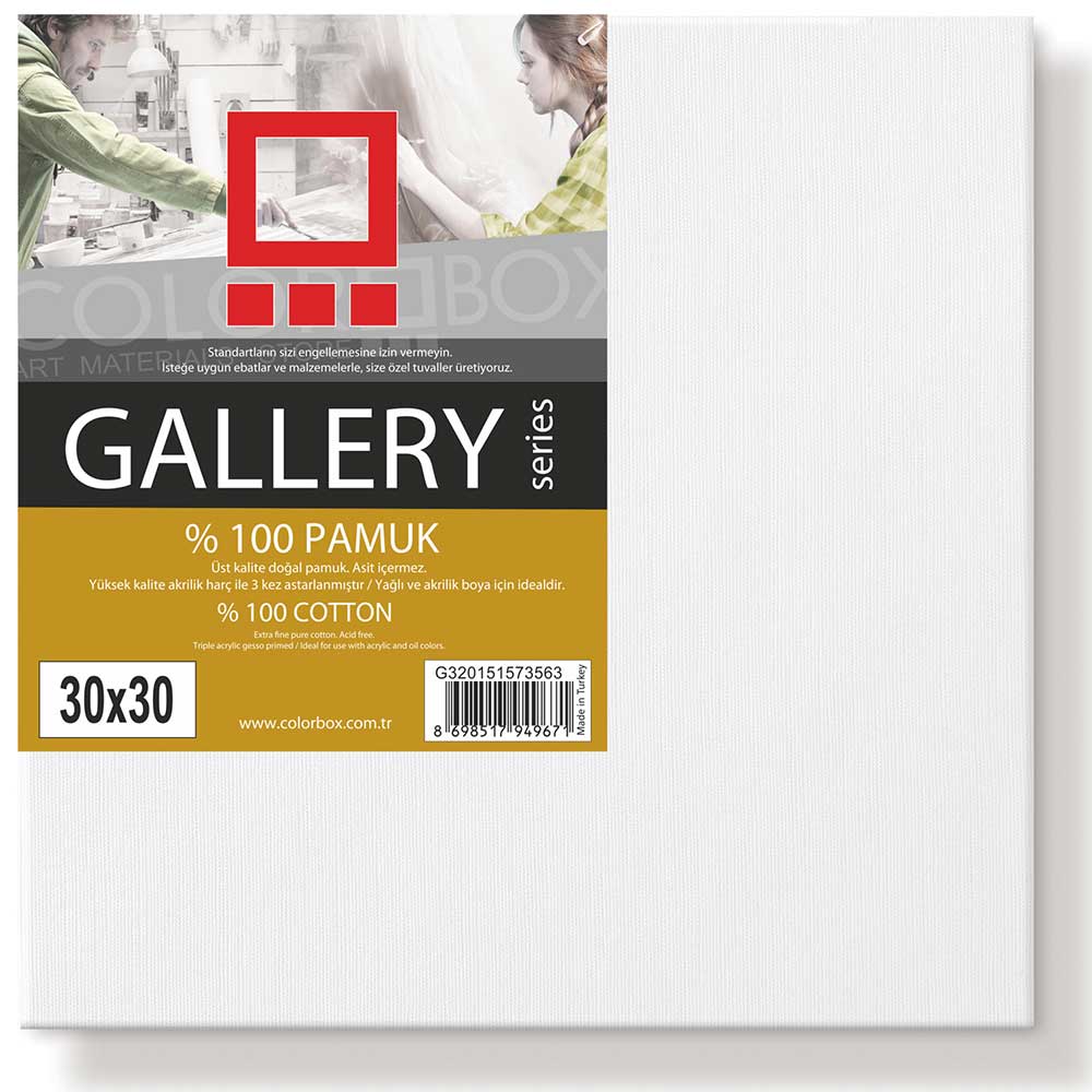 Colorbox Gallery Series Pamuk 420gr Tuval (30x30cm)