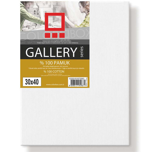 Colorbox Gallery Series Pamuk 420gr Tuval (30x40cm)