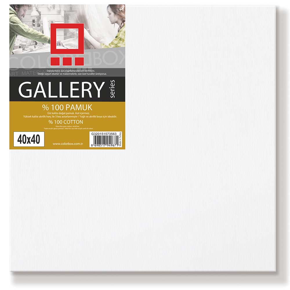 Colorbox Gallery Series Pamuk 420gr Tuval (40x40cm)