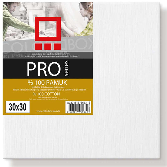 Colorbox Pro Series Pamuk 420gr Tuval (30x30cm)