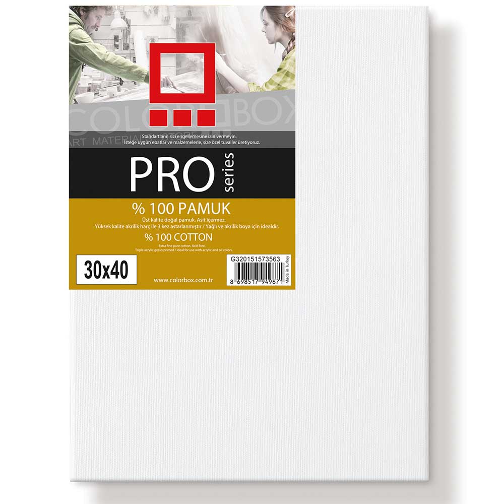 Colorbox Pro Series Pamuk 420gr Tuval (30x40cm)
