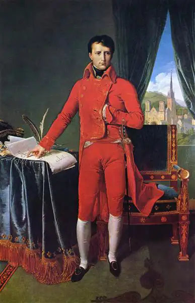 Portrait of Napoléon Bonaparte, The First Council - 1804 - 147 x 227 cm, Tuval üzerine yağlı boya