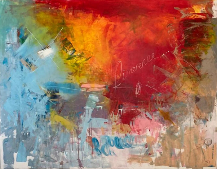 Gerçek Aşk - 2020 - Soyut, 160 x 125 cm