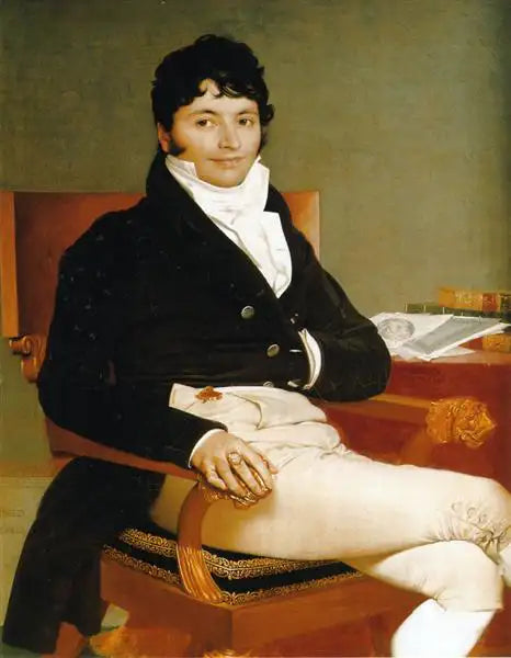 Portrait of Monsieur Rivière - 1805 - 89 x 116 cm, Tuval üzerine yağlı boya