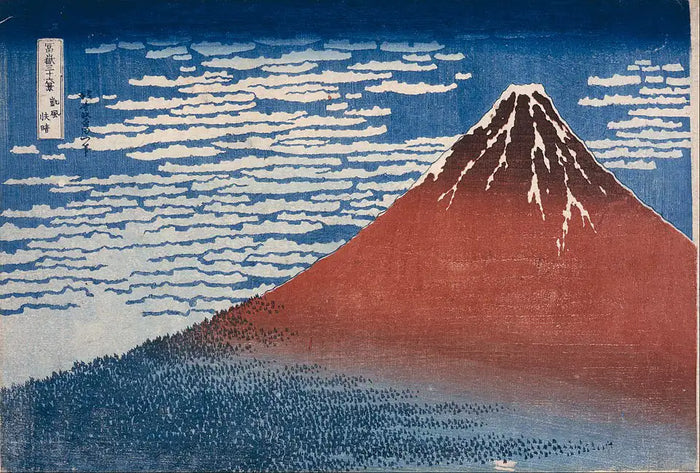 Gaifū Kaisei - Yaklaşık 1800–1849 - 25,7 x 38 cm, Renkli ahşap baskı (Ukiyo-e); Kaynak:Vikipedi